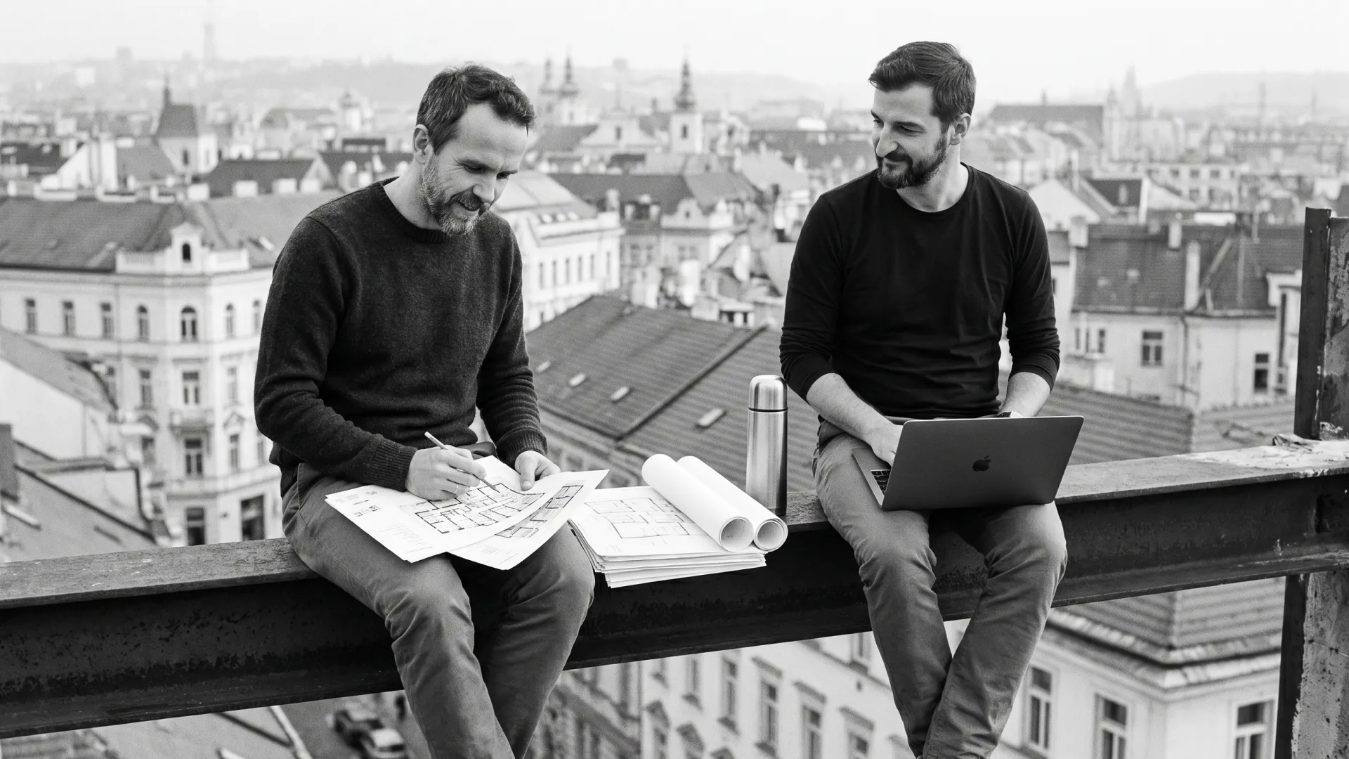 Pavel Pálka a Jan Bratčenkov, zakladatelé Urbanlistu