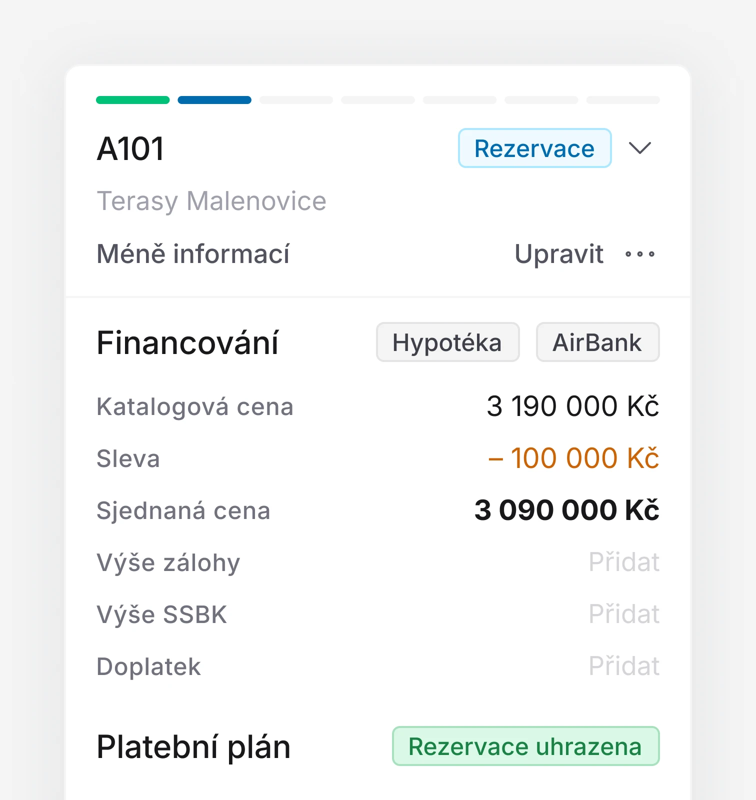 CRM pro sbírání a správu leadů